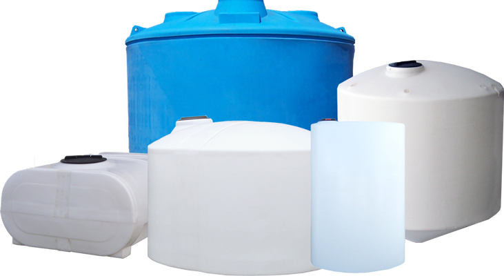 various plastic tanks up to 10,000 Gallon